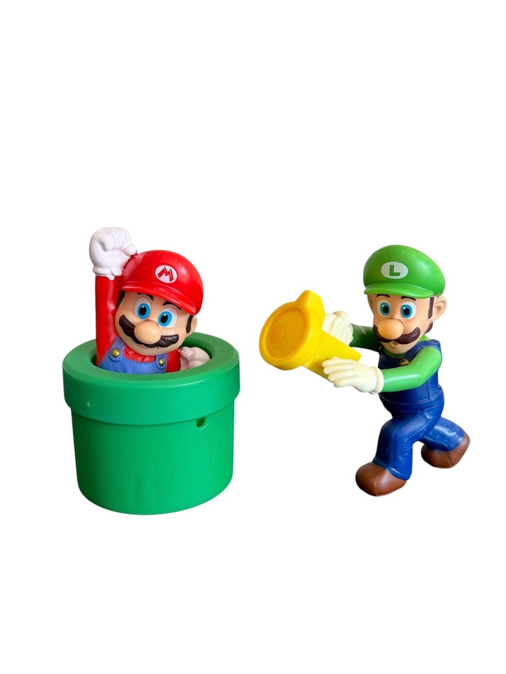 McDonald’s Super Mario Jumping Mario Flashlight Luigi Happy Meal Figures 2023